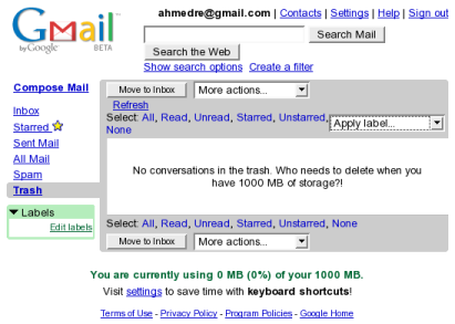 gmail screenshot